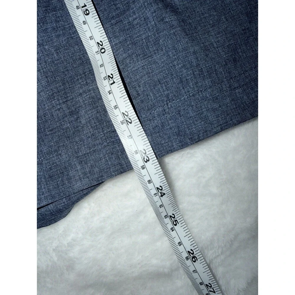 Ben Hogan Golf Shorts Mens‎ 44 Blue Heather Performance Active Flex Waist WT4414
